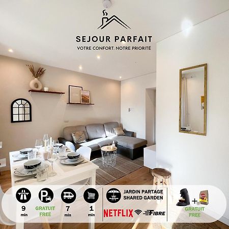 Appart'Hotel Le Tilleul - Netflix, Jardin Et Fibre Optique Belfort Exterior photo